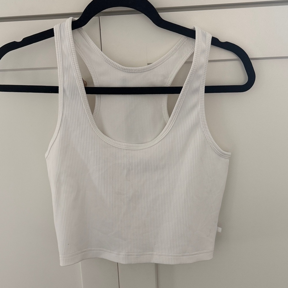 lululemon athletica White Crop Top